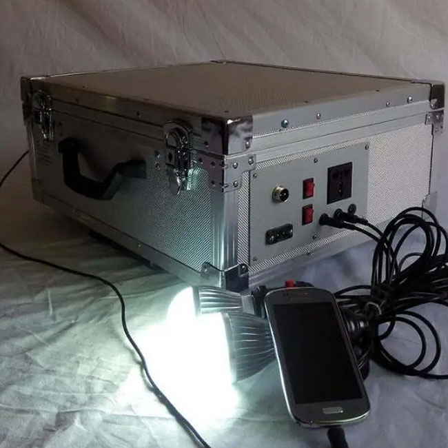 Sistema de energia portátil de 40w solar