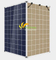 Painel solar monocristalino de vidro duplo 350W