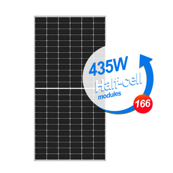 435W MONO PERC 166MM GP MEIO CUTO 1 PANELOS SOLARES 144 CÉLULAS