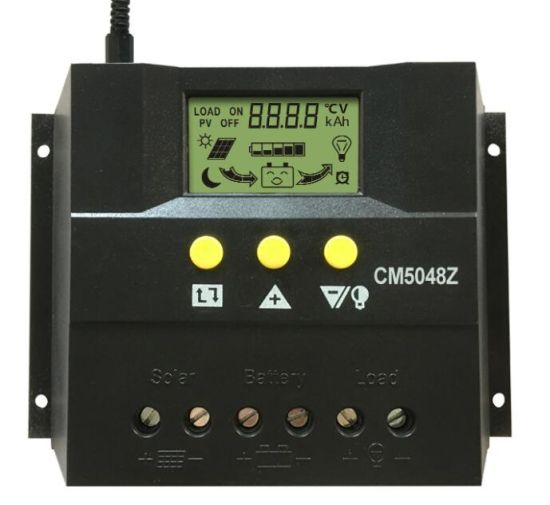 Controlador Solar PWM 48V/50A para sistema solar de energia solar
