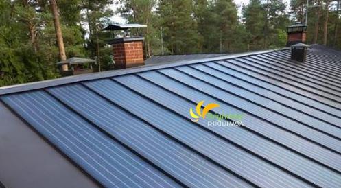 72W Painel solar flexível/módulo solar de silício amorfo