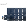 Brightway Solar 100W Solar dobrável dobrável carregador solar à prova d'água carregamento de bateria de energia móvel ao ar livre