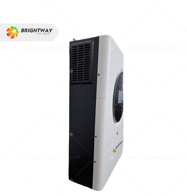Brightway Single Fase DC CA inversor 11kW com tela LCD para casa de energia solar em casa