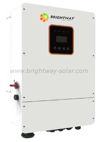 Brightway Solar 5kW a 10kW Fase dividida de baixa tensão inversor híbrido de bateria