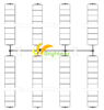 150kW Solar Linked Linked Tracker Struction