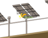 5000W 100kW Tracker solar Solar Flat Flat Exis Tracker PV System Preço