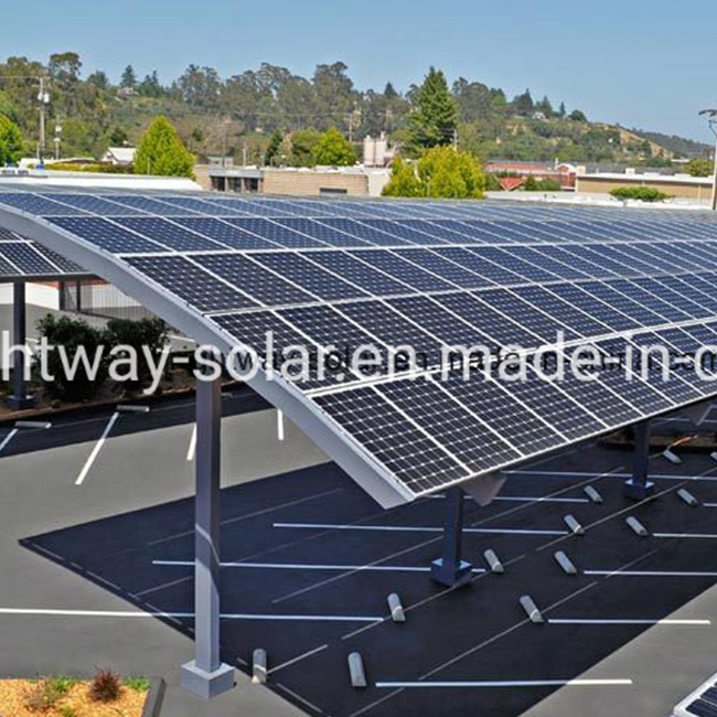 3KW 6KW 9KW Painel solar estacionamento de estacionamento Solar Canopy Solar Solar