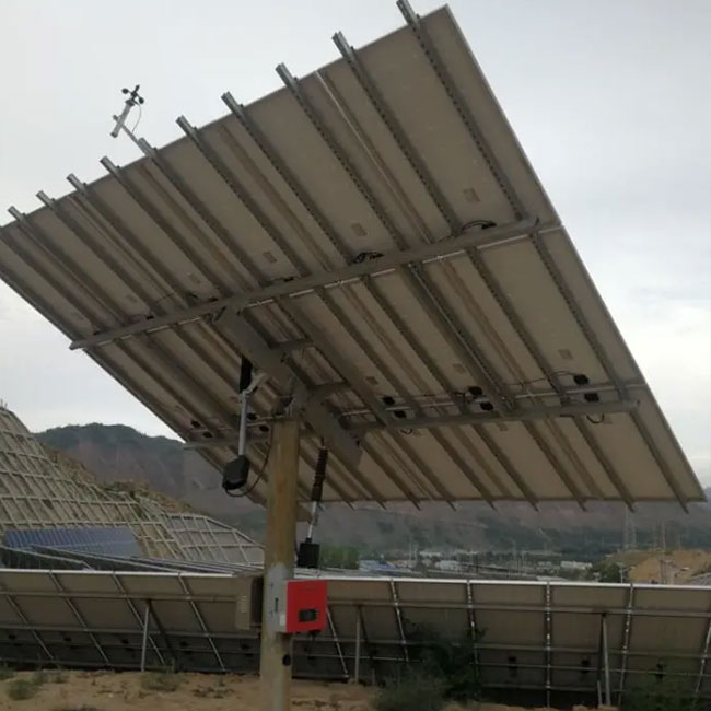 Rastreador de eixo duplo solar de 5kW