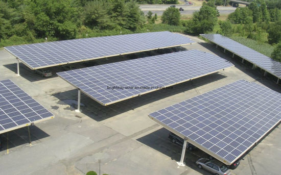 Estrutura de estacionamento solar Estrutura de aço Estacionamento de energia solar Fácil de instalar
