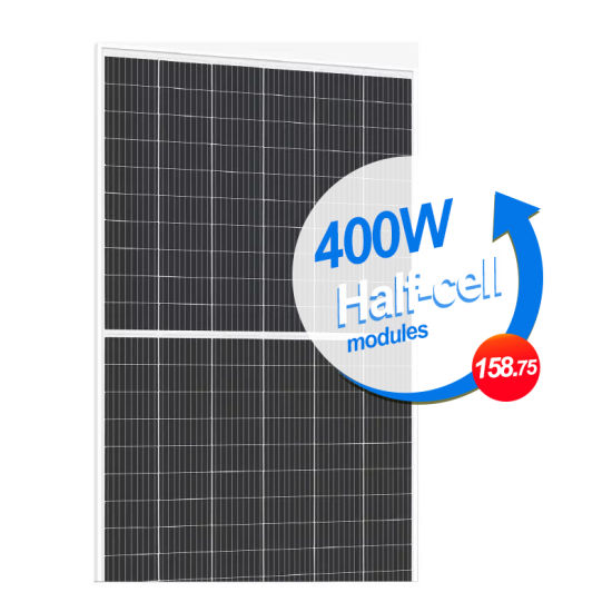 405W Mono Perc 158,75 mm GP MEIO CUTO CORTE 1 PANELOS Solares 144 Células