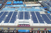 1MW distribuído Sistema de energia solar com grade de telhado distribuído e comercial