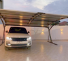 Brightway Solar Double Parking Carport com suportes de alumínio Fornecedores de fábrica da China para fácil estacionamento duplo