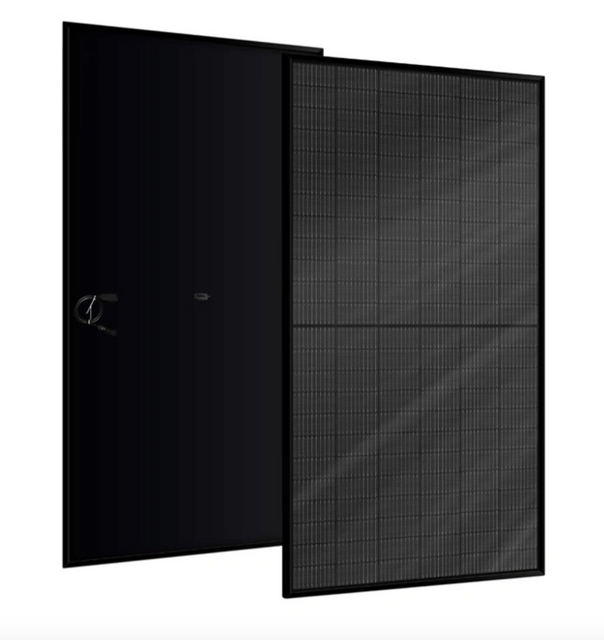 Brightway solar topcon n tipo 440w painéis de pv preto completo para uso comercial