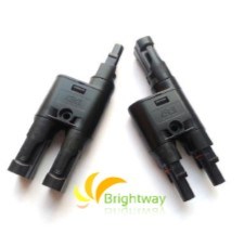 IP65 DC 1000V 30A MC4 Two-one Plug/Socket Solar Cable Connector