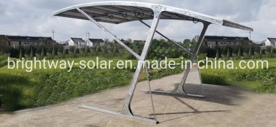 Solar Solar Canopy Solar Solar System de 1 carro 2 carros 3 carros para casa, hotel, escritório, escola, fábrica