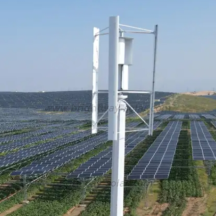 Gerador de turbina eólica vertical Brightway 5kW 10kW 20kW
