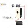 Brightway Pure Sine Wave Off Grid System 48V 5kW Inverter híbrido solar com MPPT