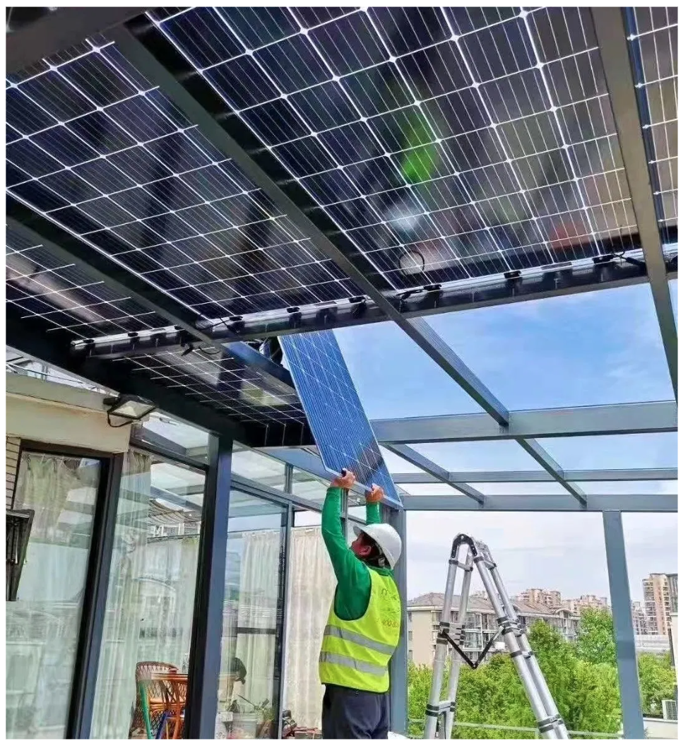Brightway Solar 590W Painéis PV mono bifaciais para comercial