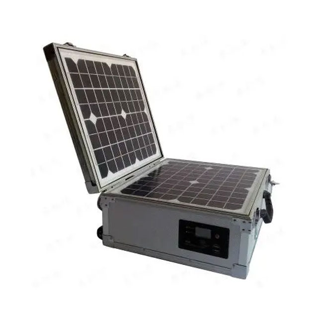 Sistema de energia portátil de 40w solar