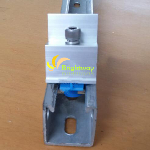 Grampo final de alumínio AAE007 para sistema de energia solar