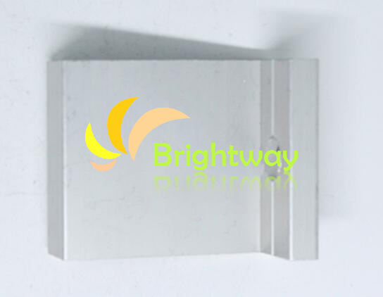 Grampo final de alumínio AAE003 para sistema de energia solar