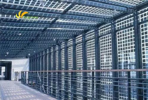 Painel solar transparente/monocristalino de vidro duplo 305W