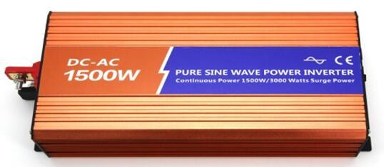 1500W de alta frequência onda senoidal pura inversor solar