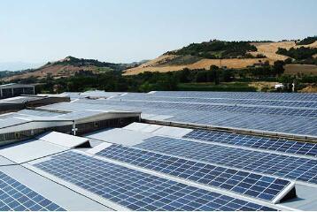 1MW distribuído Sistema de energia solar com grade de telhado distribuído e comercial