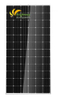 Painel solar monocristalino de vidro duplo 345W
