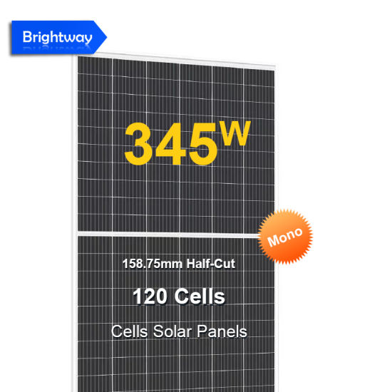 345W Mono Perc 158,75 mm GP MEIO CUTO CORTE 1 PANELOS Solar 120 Células