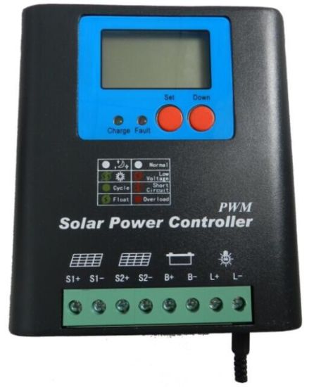 Controlador Solar PWM 48V/50A para sistema solar de energia solar