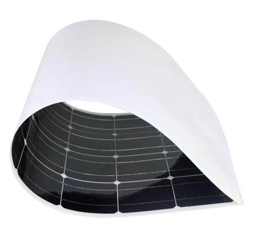 50W Painel solar semi -flexível/módulo solar monocristalino