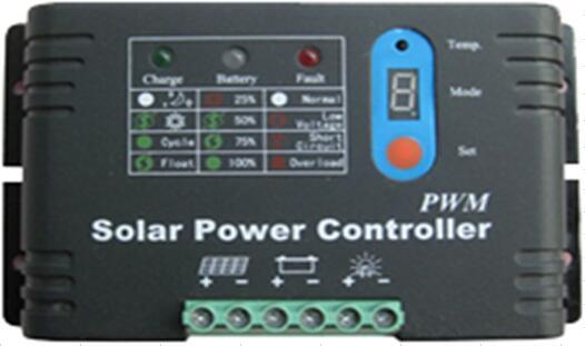 12V/30A Controlador PWM solar para sistema de energia solar