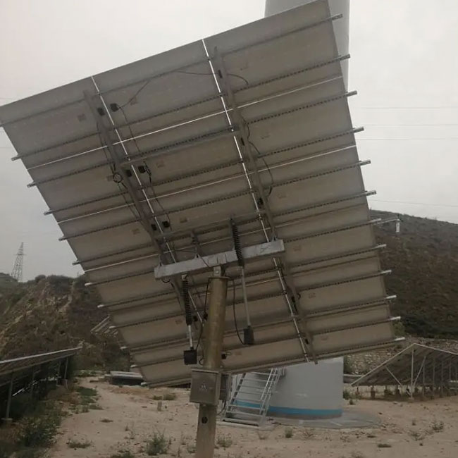 Rastreador de eixo duplo solar de 5kW