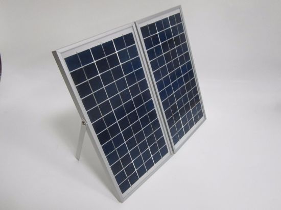 20W Sistema de energia solar em casa com bateria e luzes LED 3W