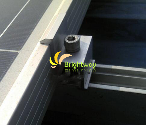 Grampo final de alumínio AAE008 para sistema de energia solar