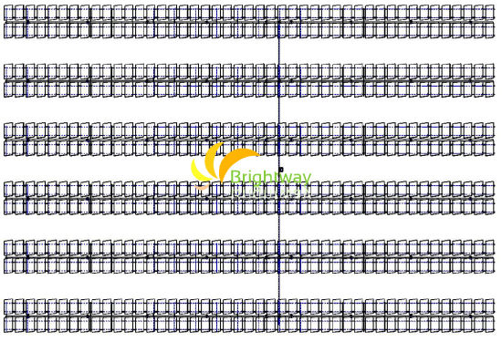 150kW Solar Solar Solar Linked System Sistema PV solar com sistema de monitamento