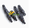 IP65 DC 1000V 30A MC4 Two-one Plug/Socket Solar Cable Connector