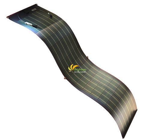 72W Painel solar flexível/módulo solar de silício amorfo