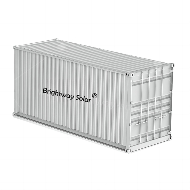 Brightway Solar de 500kwh a 1MWH Sistema de energia solar industrial Off Sistema de energia solar de grade 