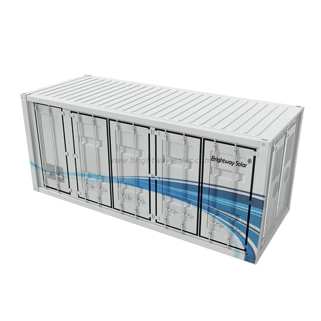 Brightway Solar Electricity Store de 500kWh Sistema de armazenamento de energia de contêineres
