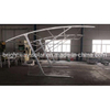 3KW 6KW 9KW Painel solar estacionamento de estacionamento Solar Canopy Solar Solar