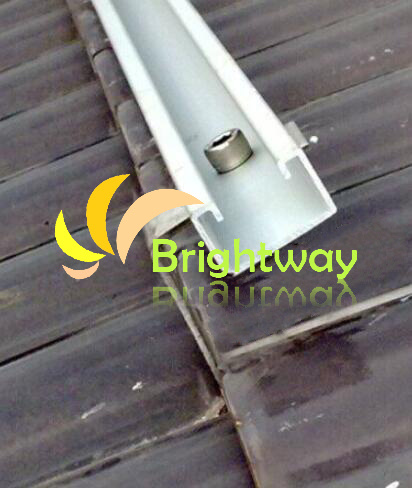 Trilho de alumínio AM003 para sistema de energia solar