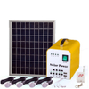Mini sistema de energia solar com luz LED 3W para casa