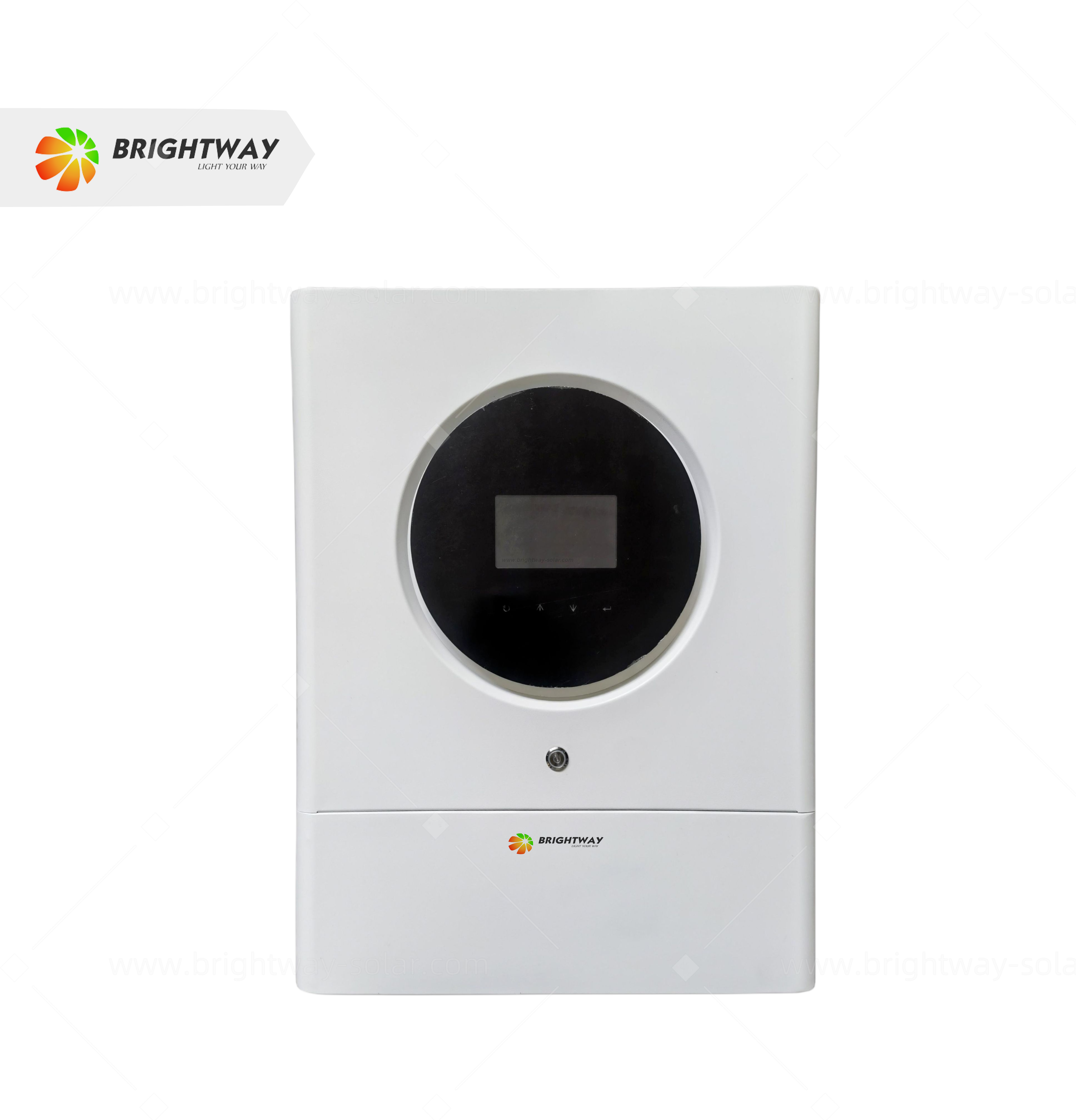 Brightway Single Fase DC CA inversor 11kW com tela LCD para casa de energia solar em casa