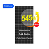 Mono 182mm Células de meio corte painéis solares-144 células 545W
