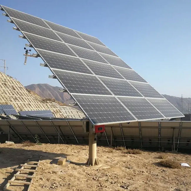 Rastreador de eixo duplo solar de 5kW