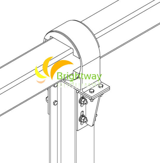 150kW Solar Linked Linked Tracker Struction