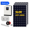 500W MONO PAINEL 5KW SISTEMA DE ENERGIA SOLAR 7.5KVA SISTEM