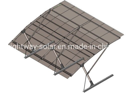 Solar Solar Canopy Solar Solar System de 1 carro 2 carros 3 carros para casa, hotel, escritório, escola, fábrica
